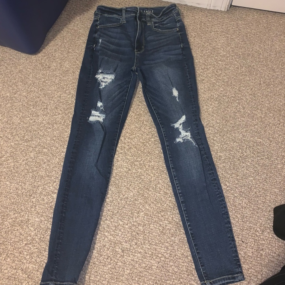 American Eagle Super Hi Rise jeggings, 8R